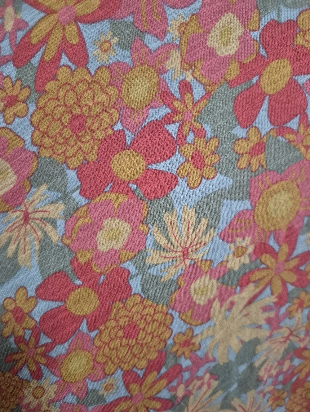 Natural Life Vintage Inspired Floral Sleevless Button Down Maxi Dress Size XL - Picture 7 of 7